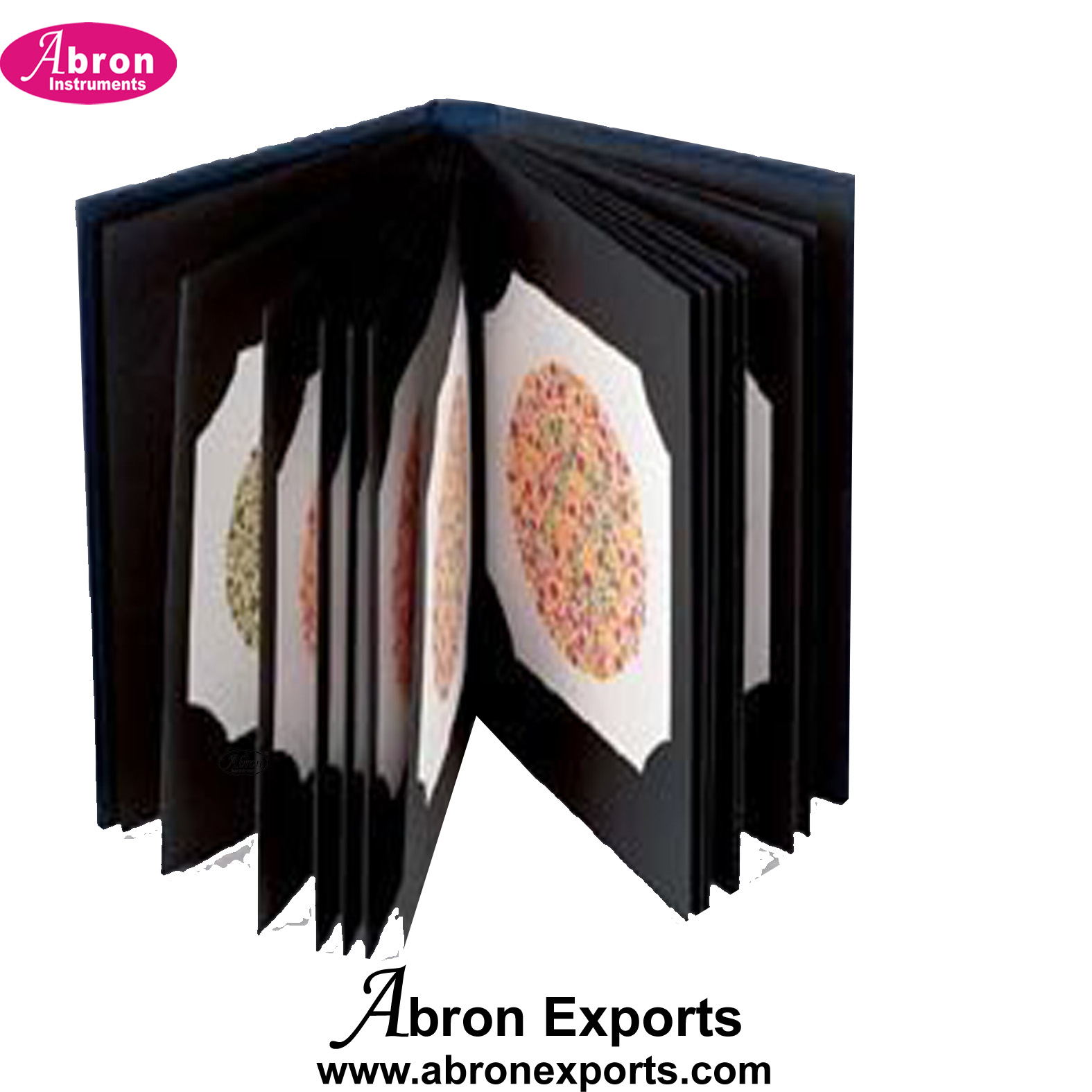 ENT Eye Testing chart for deficiency Ishihara color Imported blindness 38 plates with Occluder Check Up Abron ABM-1515BKI